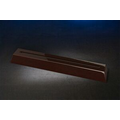 Dark Rosewood Slotted Base for 1/2" Glass (20-3/4 x 2-1/2")